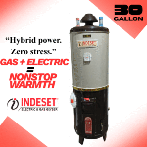 30 gallon conventional geysers: hot water, anytime, anywhere
